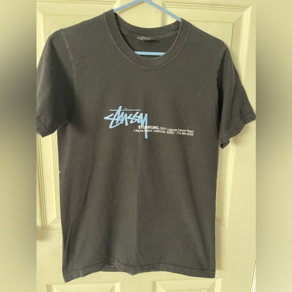Stussy Laguna Tee Shirt Black Size S